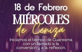 Afiche Miercoles de ceniza 